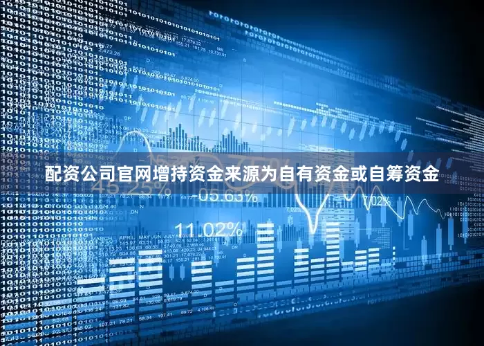 配资公司官网增持资金来源为自有资金或自筹资金